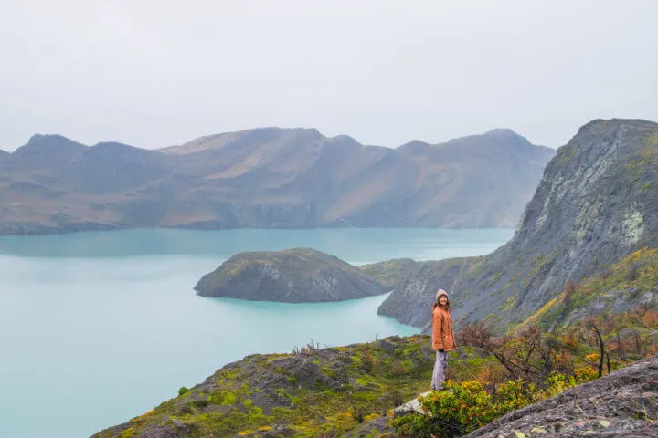 lake views W trek patagonia chile