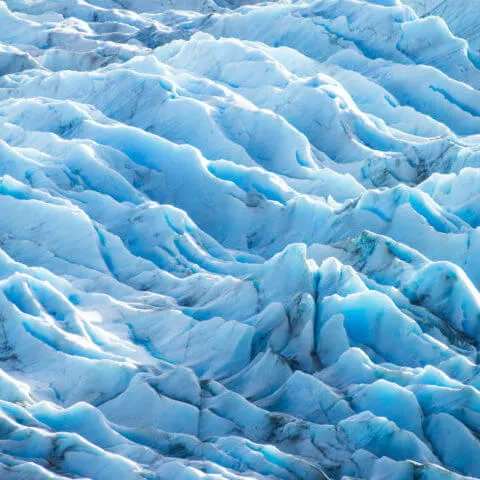 Glacier close up