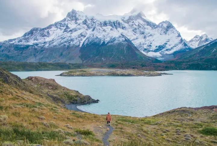 mirador de los cuernos torres del paine W Trek