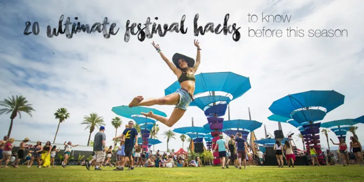 ultimate music festival hacks to know before the festival season