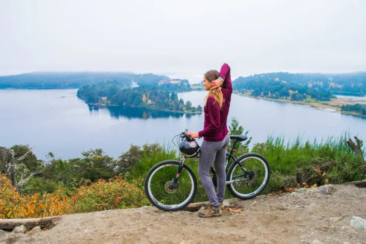 northern patagonia circuito chico small circuit bike ride bariloche