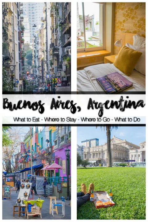 A complete city guide to Buenos Aires, Argentina - including accommodation, food, desserts, drinks, nightlife, sights, sounds, history, tours, area descriptions, and MORE!! #argentina #BuenosAires #LatinAmerica #travel #southamerica #cityguide #travelblogger
