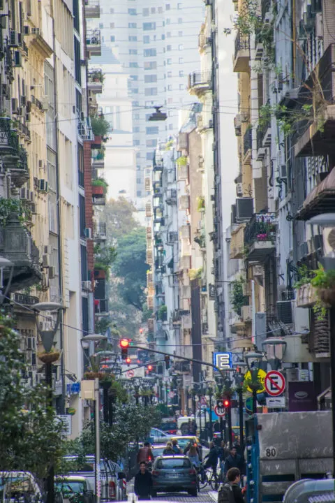 buenos aires microcentro downtown view buenos aires city guise