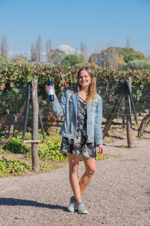 mendoza wine tasting wompetition winner kimmie conner travel blogger