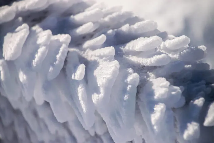 ice textures volcan vollarrica climb