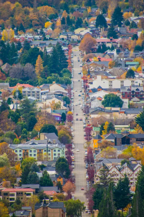 san martin de los andes photography autumn pataonia street