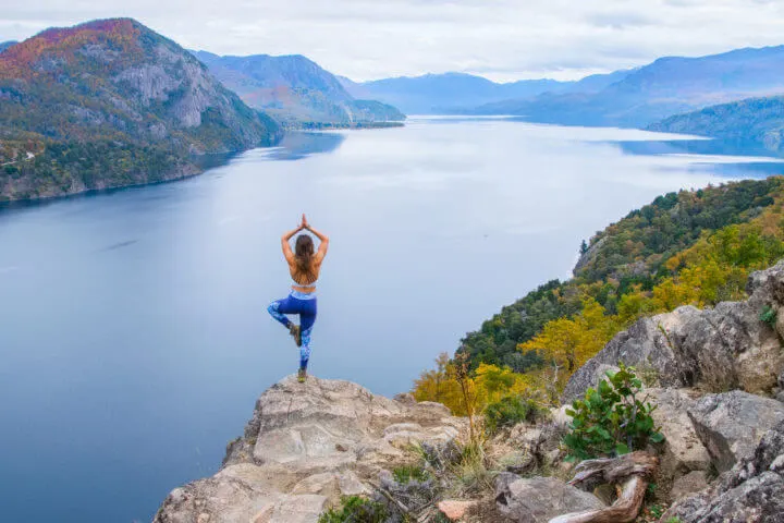 northern patagonia yoga hike san martin do los andes