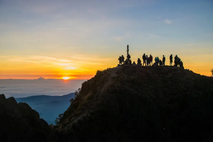 volcan baru hike sinrise from the cross