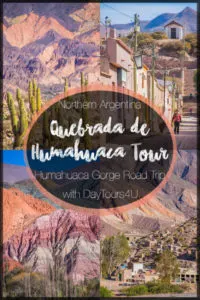 Northern Argentina actually has some of the most incredible hidden gems of the continent, one of which is the Humahuaca Gorge. This UNESCO world Heritage site had been inhabited for 15,000 years, and is hoe to historical towns, pre-hispanic foretresses, watercolored hills, and tons of culture. #argentina #travel #humahuaca #quebradadehumahuaca #jujuy #southamerica