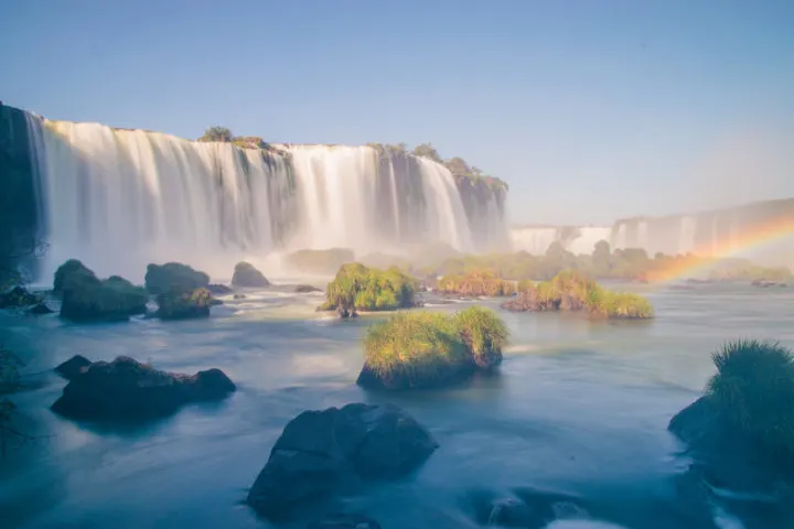 visiting iguazu falls brazil side
