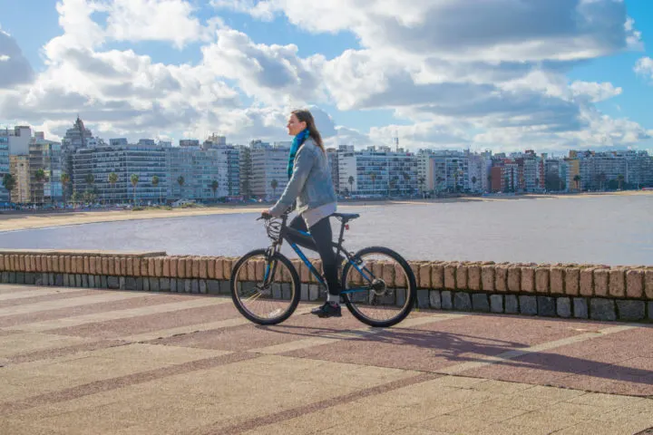 rent a bike Montevideo rambla uruguay itinerary one week