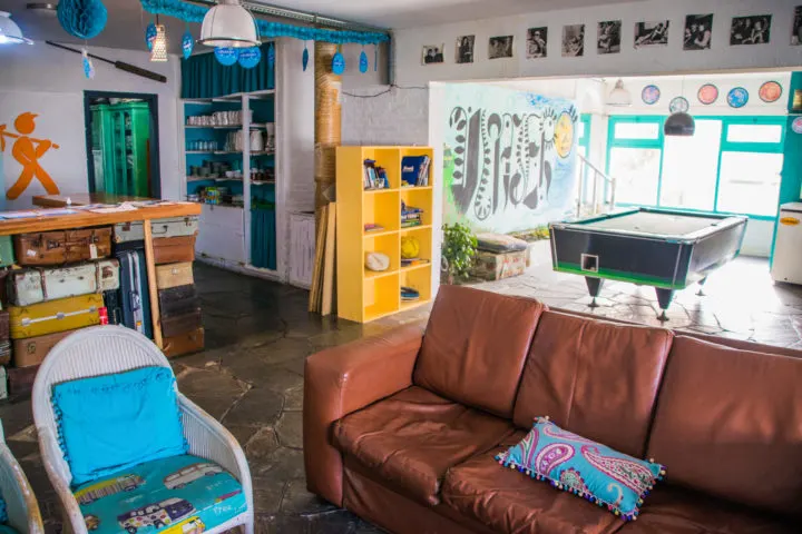 el viajero boutique hostel punta de este living room uruguay one week