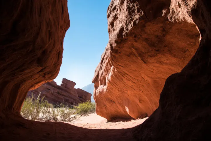 quebrada de las conchas rocks salta northern argentina