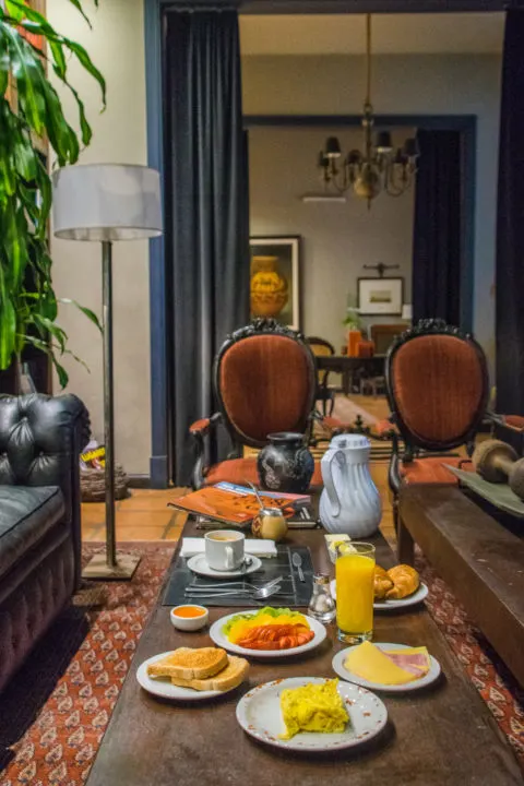 hotel breakfast legado mitico northern argentina salta