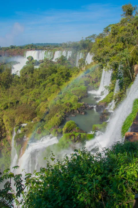 visiting iguazu falls is one of the best things to do in argentina!