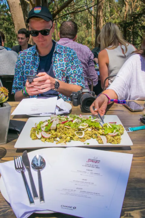 chase sapphire feast in the trees outside lands 2018