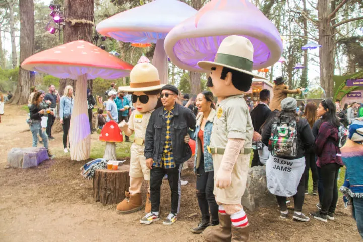 outside lands decorations festival vibe
