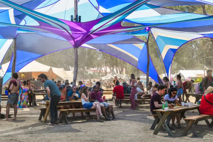 Strawberry Fields festival food and drink options