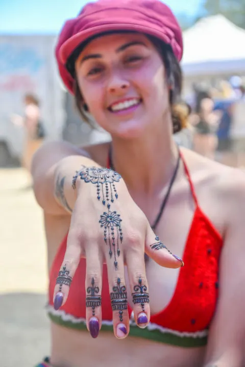 henna tattoo