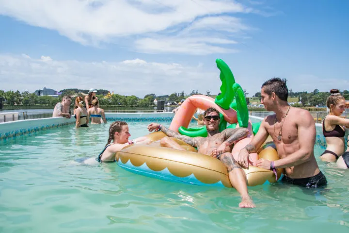 beyond the valley festival swimming pools