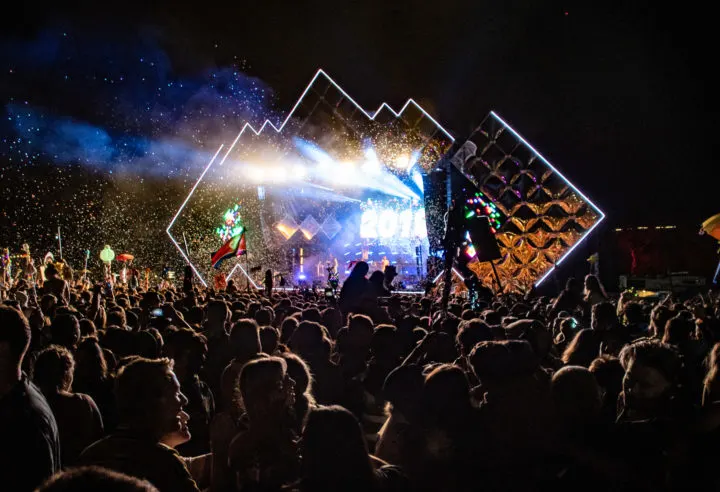 beyond the valley music festival new years eve main stage lights