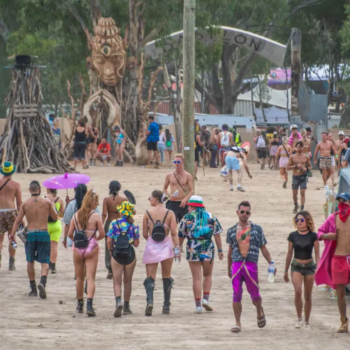 babylon festival entrance