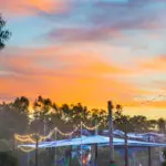 babylon festival sunset