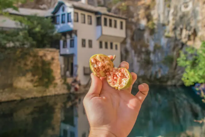 blagaj springs dervish house mostar bosnia herzegovina