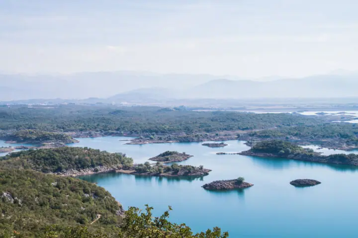 slansko lakes montenegro best views