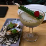 oysters and cocktails moon and mountain
