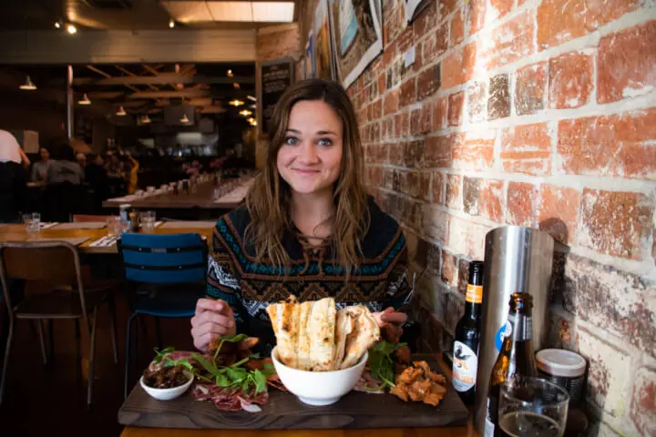 forge pizzeria charcuterie board - where to eat in ballarat