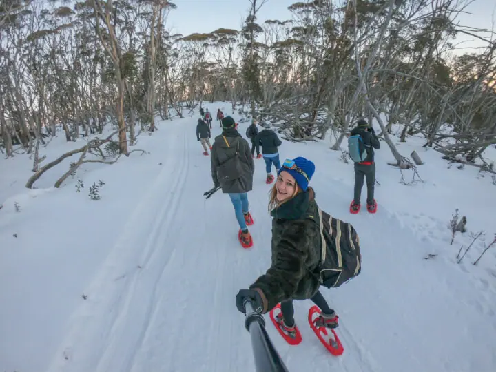 showshoe to fondue experience mt hotham