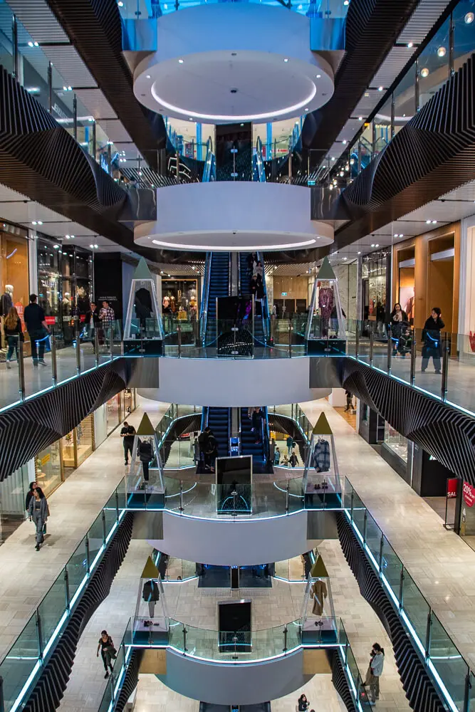 bourke street mall emporium melbourne cbd shopping