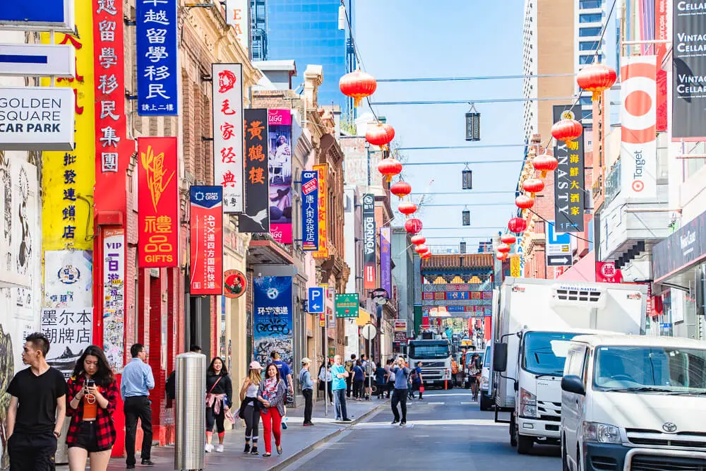 Chinatown Melbouren cbd 100 things to do in melbourne