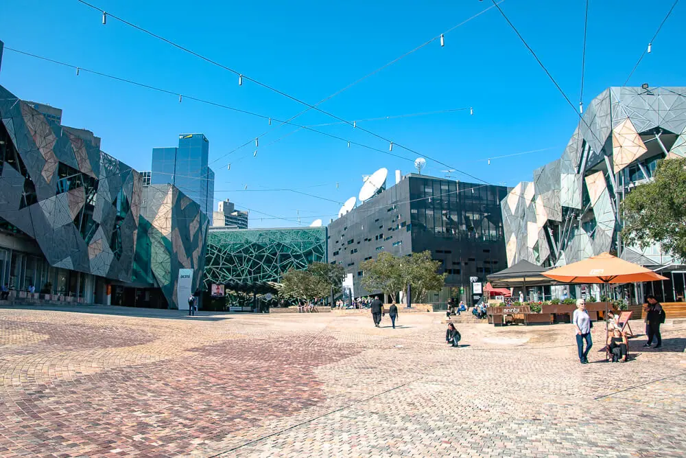 rainy day things to do in melbourne cbd - visit federation square and free museums