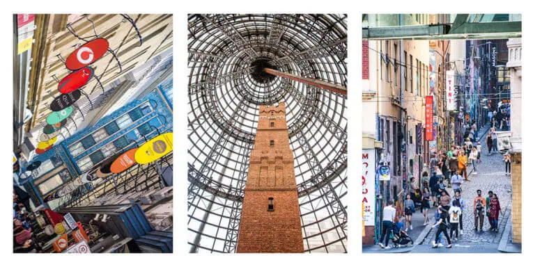 Things to do in Melbourne CBD - Sights, Museums, Shopping, Laneways, Food, Coffee, Breakfast, Restaurants, Bars, and Hotels in Melbourne's Central Business District.