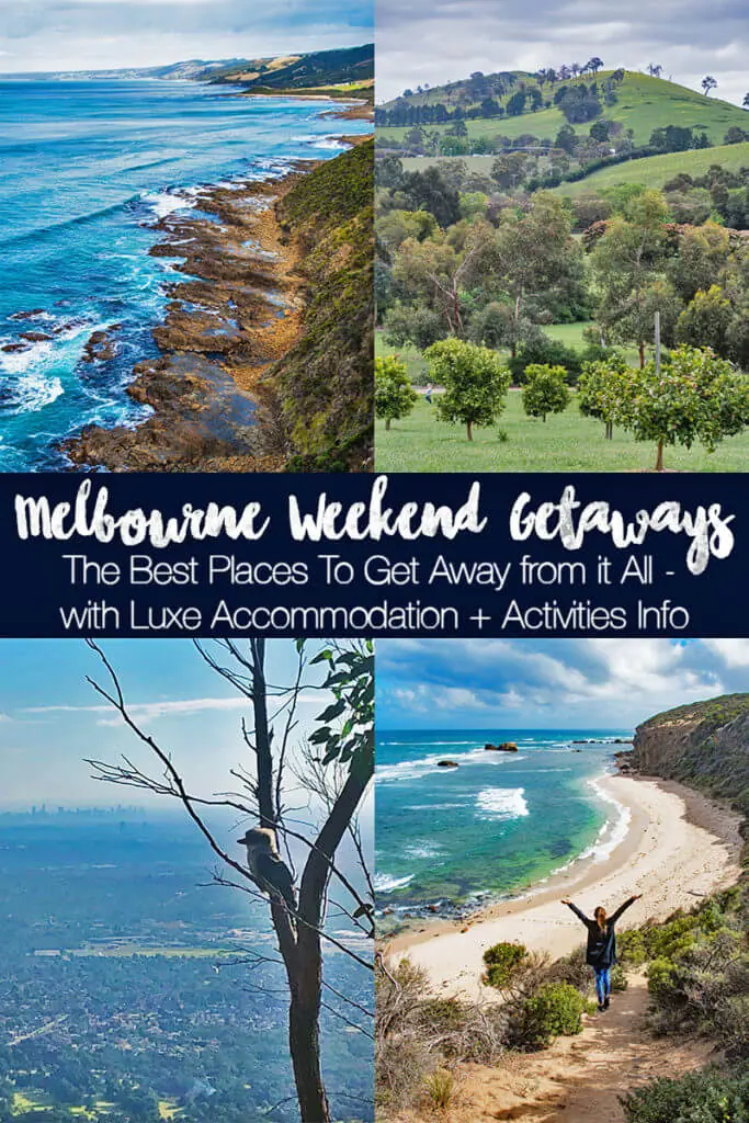 There are lots of Melbourne weekend getaways, and hhere are the best ones - including the most secluded and luxe accommodations and the most fun things to do for a weekend away from it all.