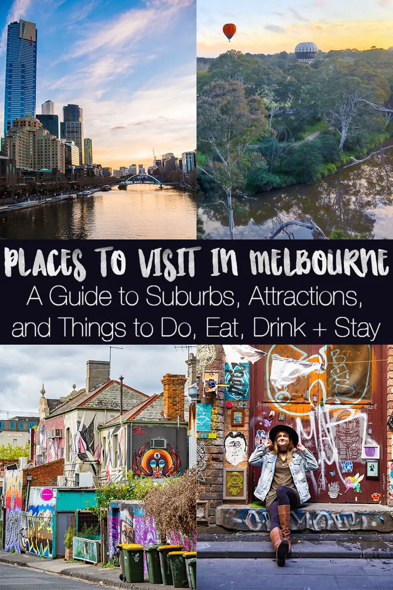 A big Melbourne travel guide that breaks all the best places to visit in Melbourne into suburbs, with different attractions streets, things to do, and places to eat/drink in each one.
