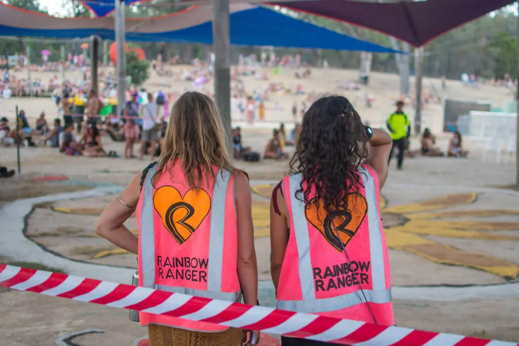 rainbow serpent festival volunteers