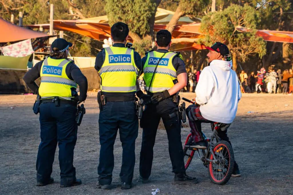 rainbow serpent festival security