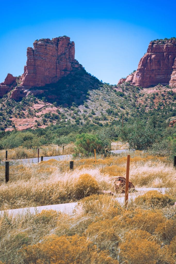 Sedona red rock scenic byway road trip in arizona