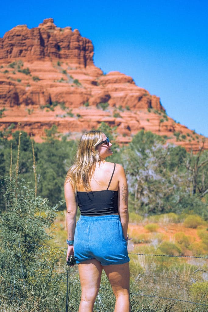Sedona red rock scenic byway road trip in arizona