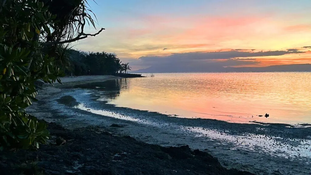 4-4 colorful set set at Sun Set at Panglao Hermit Beach