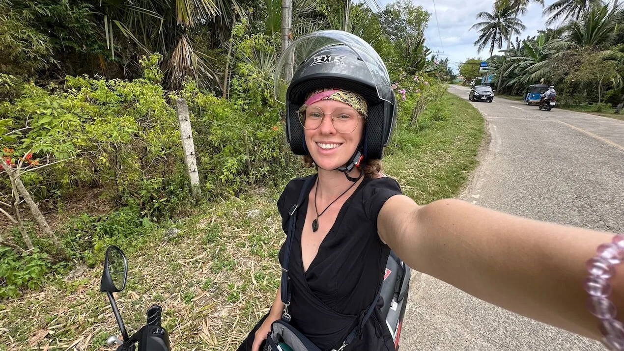 fun things to do in Panglao Bohol, motor bike riding around the island