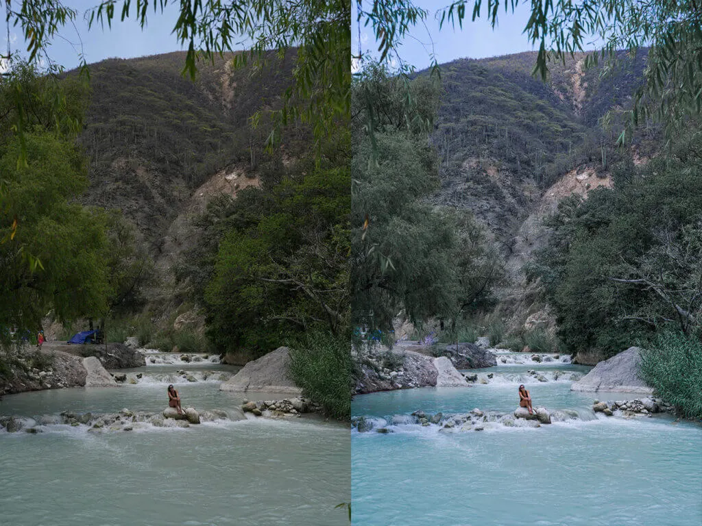 Dubrovnik travel preset before and after lightroom preset
