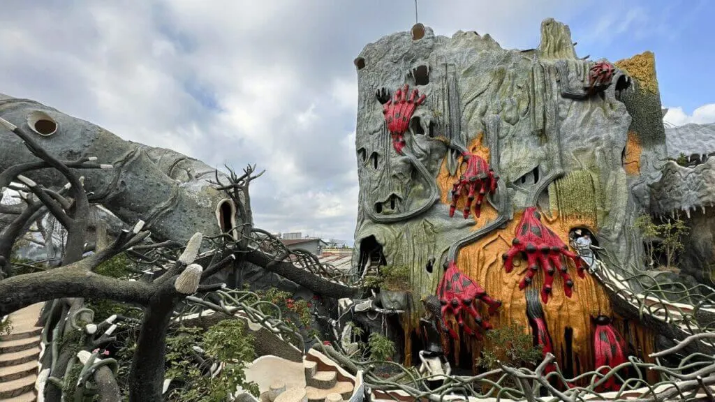 The Dalat Crazy House in Vietnam must do things