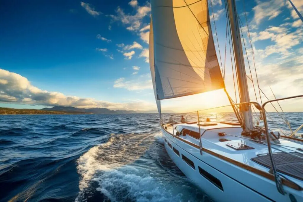 yacht vs cruise ship, pros of yacht travel, freedom to travel and visit anywhere.