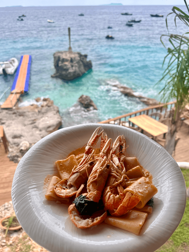 Albanian rivera beaches and views and seafood - hidden gems