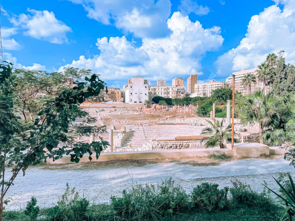 Kom el Dikka Ancient Roman Theatre