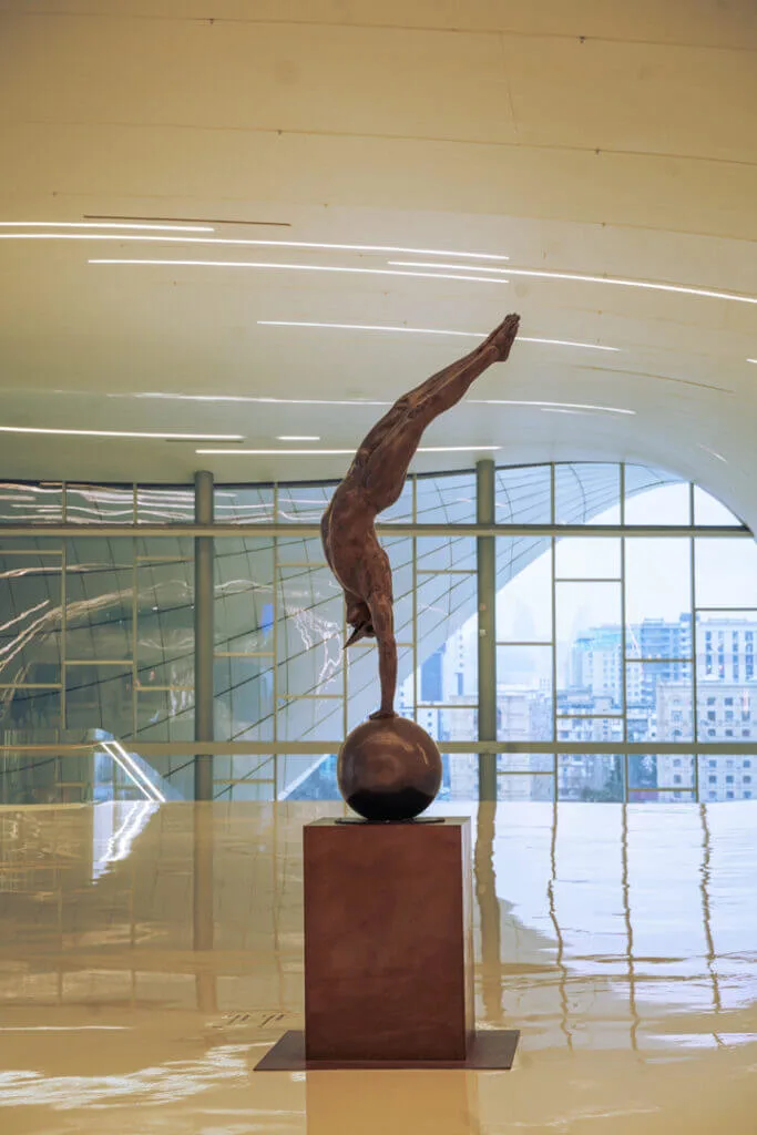 Heydar Aliev Center sculpture